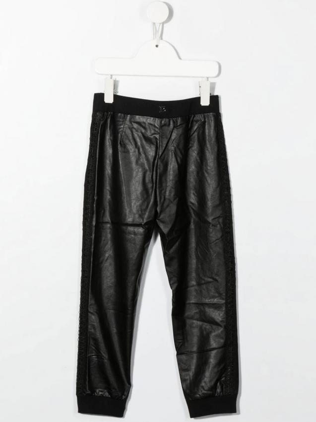 Ermanno Scervino Kids - faux leather trousers