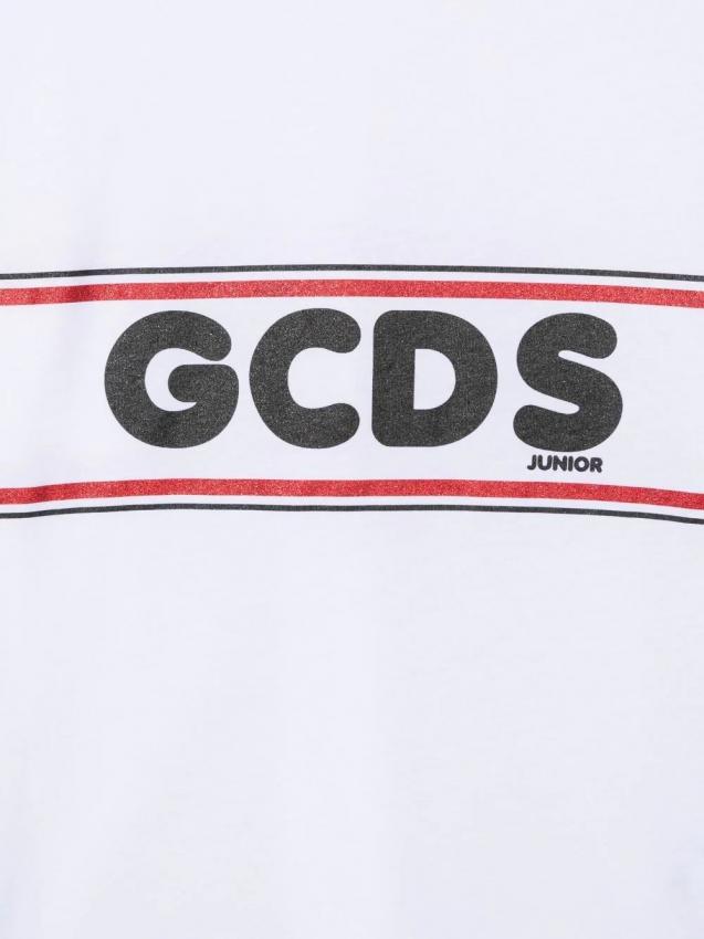 GCDS Kids - logo print T-shirt