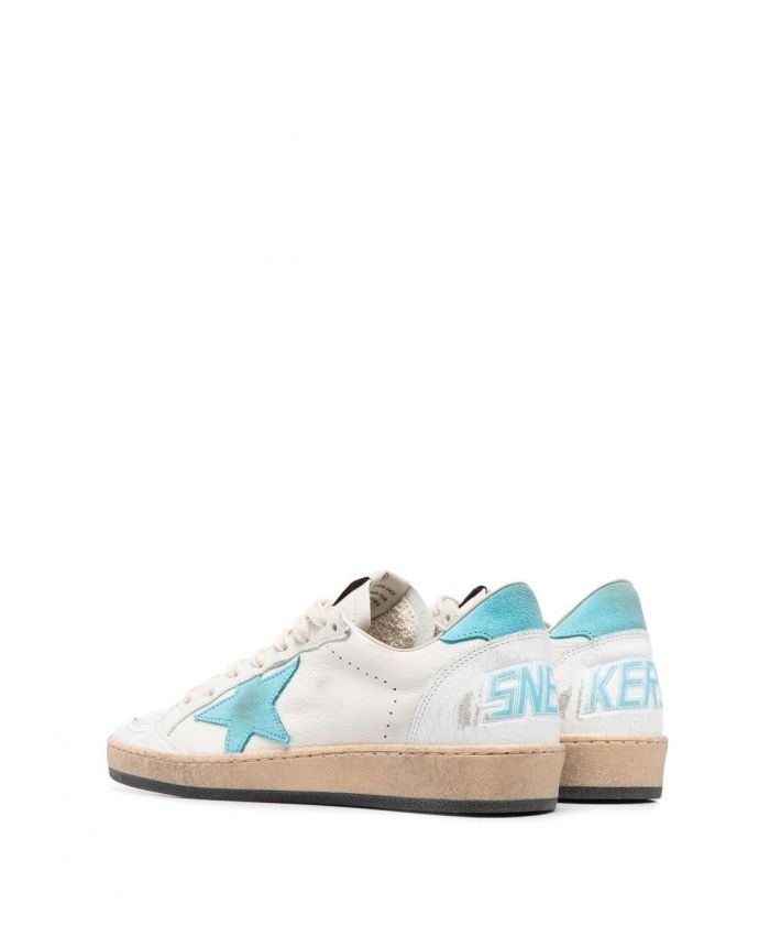 Golden Goose - Ball Star low-top distressed sneakers
