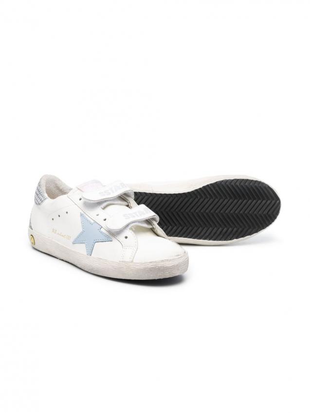 Golden Goose Kids - Superstar touch-strap sneakers