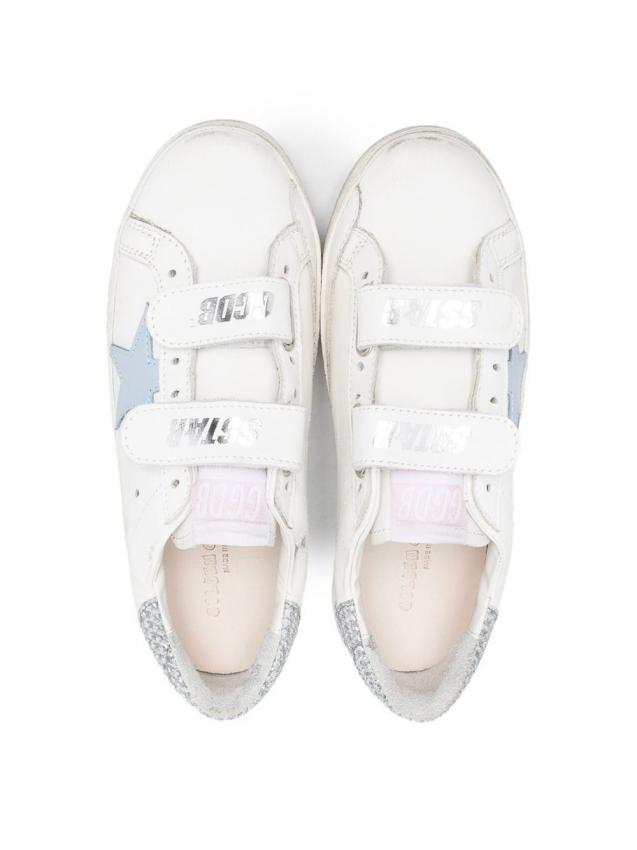 Golden Goose Kids - Superstar touch-strap sneakers