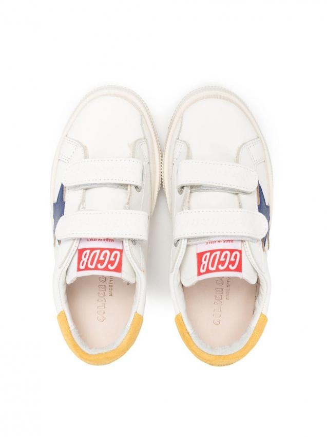 Golden Goose Kids - May touch-strap low-top sneakers
