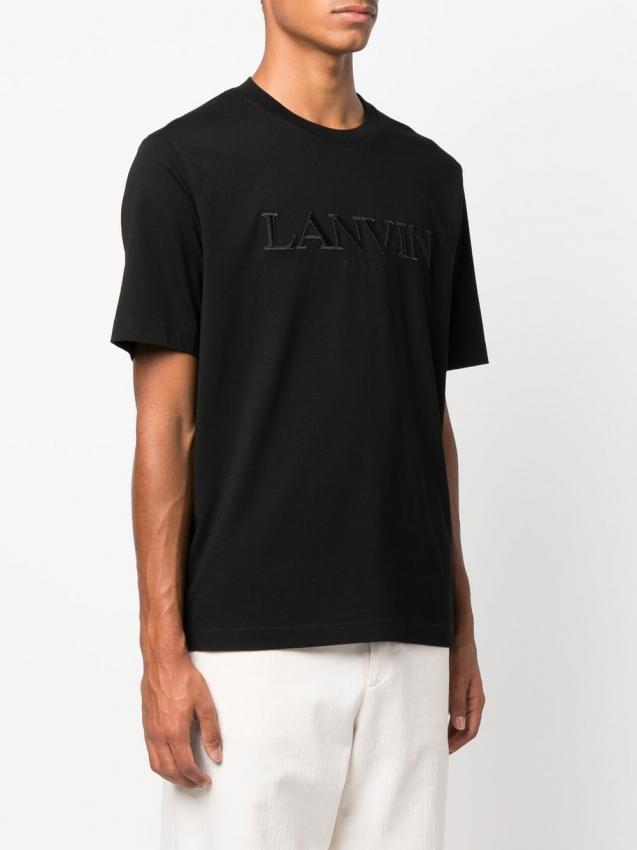 Lanvin - logo-print short-sleeved T-shirt