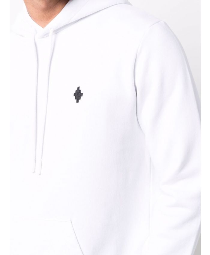 Marcelo Burlon County of Milan - cross-motif cotton hoodie