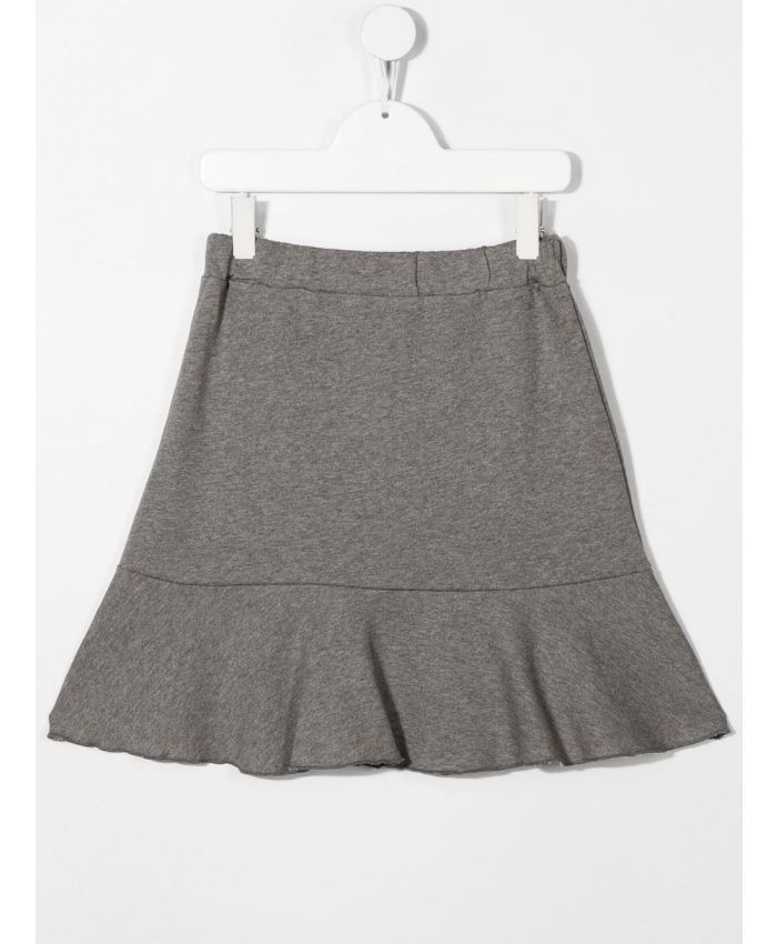 Marni Kids - colour-block flared skirt