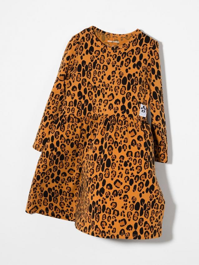 Mini Rodini - leopard print flared dress