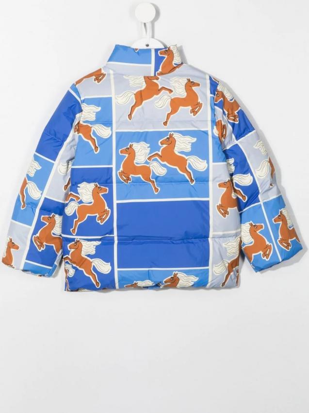 Mini Rodini - padded horse-print jacket