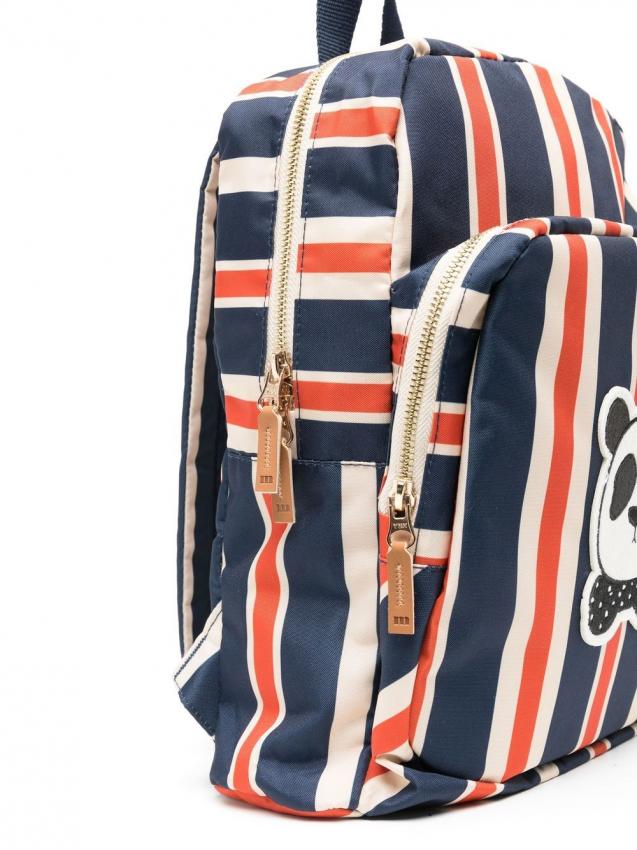 Mini Rodini - panda backpack - chapter 1, navy,