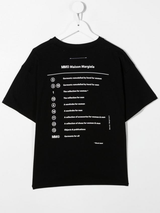 MM6 Kids - graphic-print short-sleeve T-shirt
