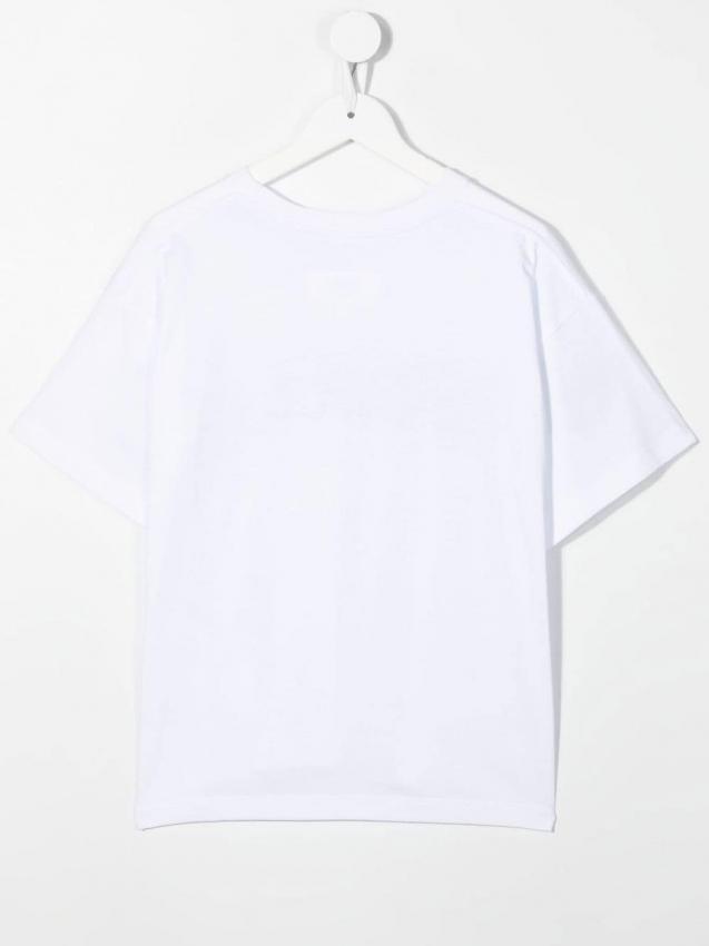 MM6 Kids - logo-print short-sleeve T-shirt