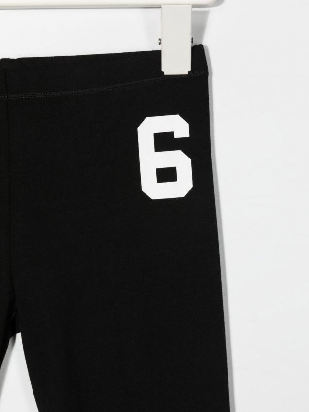 MM6 Kids - number-print leggings