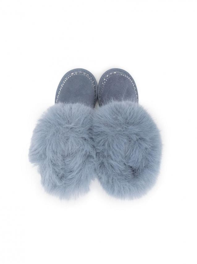 Monnalisa - crystal-embellished fur-lined ankle boots