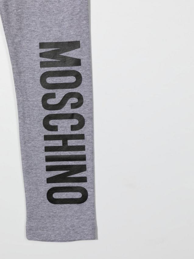 Moschino Kids - logo-print cotton-blend leggings