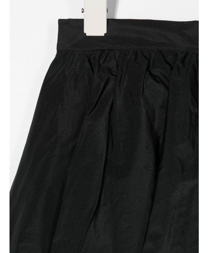 MSGM Kids - pleated flared mini skirt