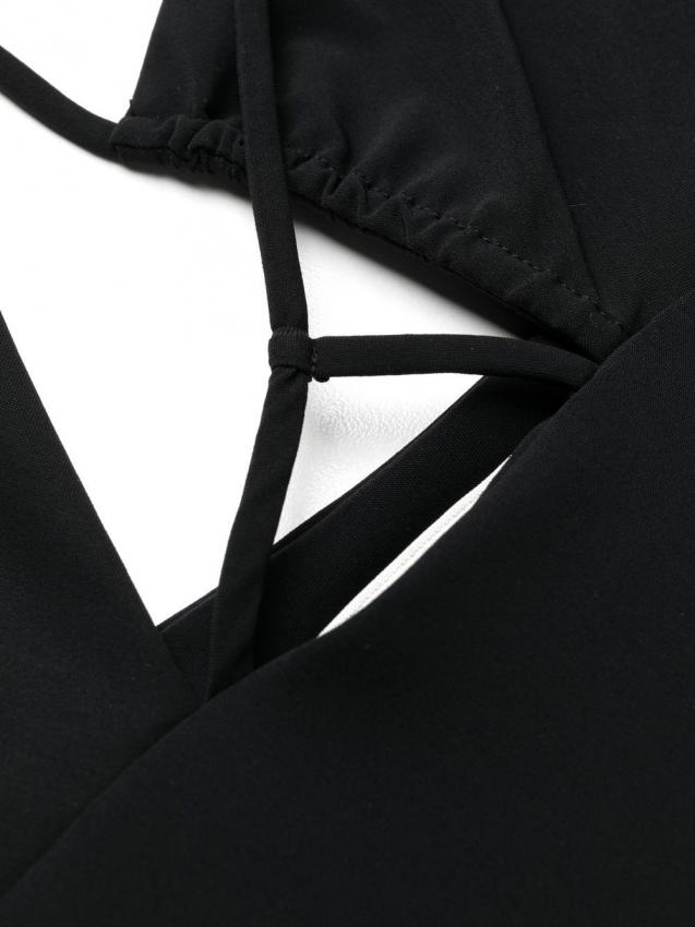 Nensi Dojaka - Black one-piece swimsuit