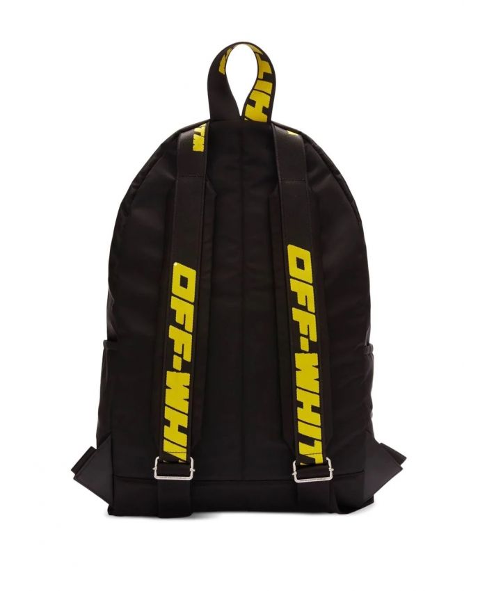 Off-White - Arrows-print zip-up backpack