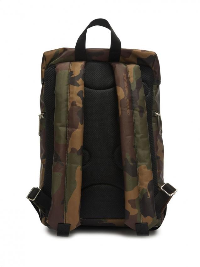 Off-White - Arrows Tuc camouflage-print backpack