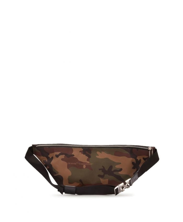 Off-White - Arrows camouflage-print belt bag
