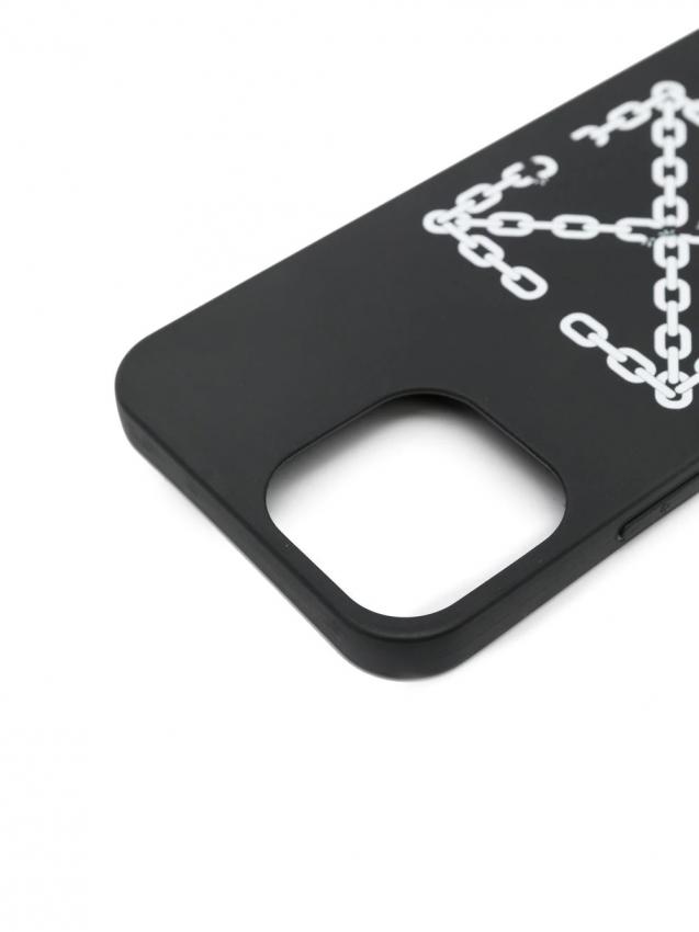 Off-White - chain-arrow print iPhone 13 Pro case