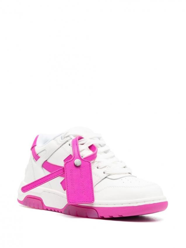 Off-White - Out of Office panelled lace-up sneakers