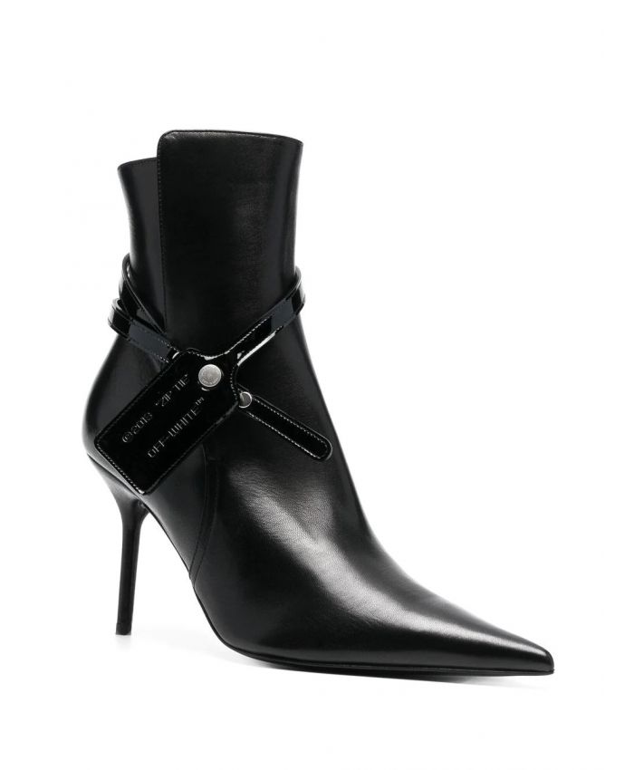 Off-White - Nappa ankle boots