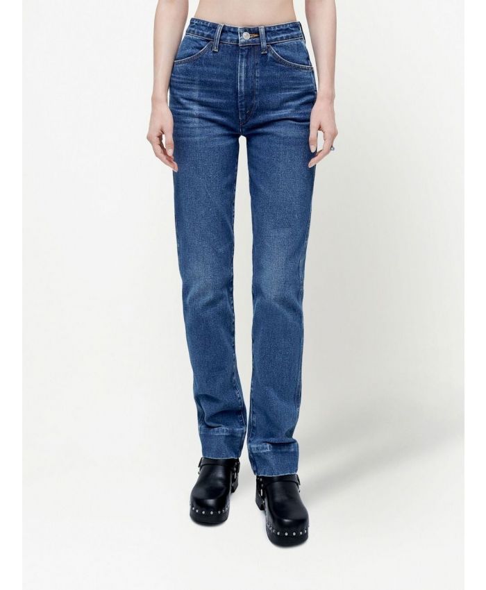 RE/DONE - 70s straight-leg mid-rise jeans