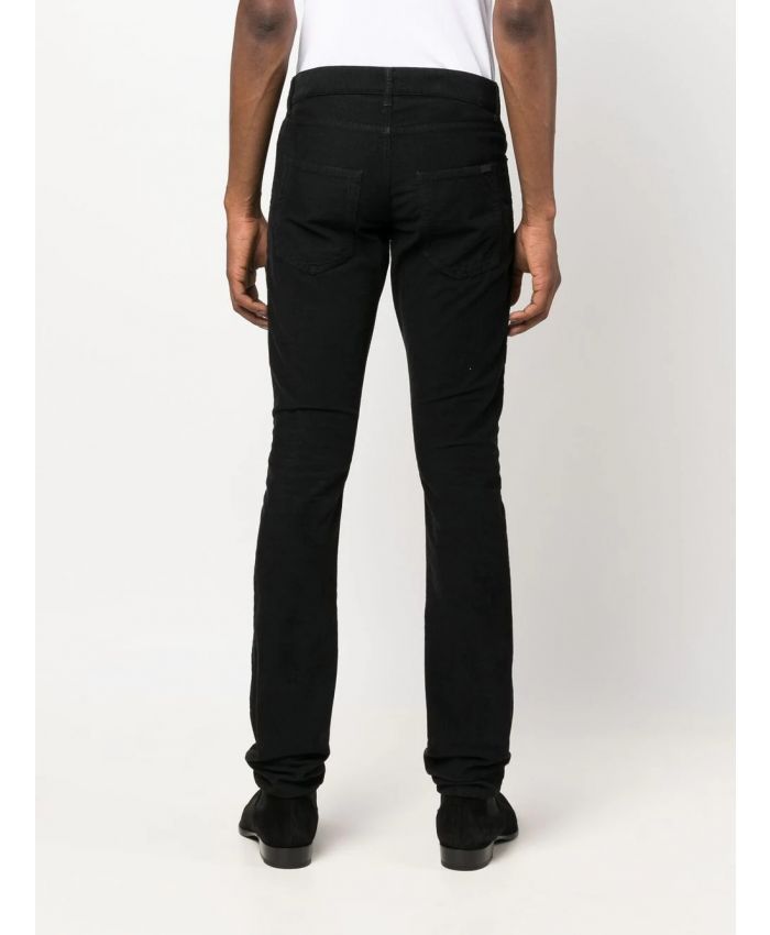 Saint Laurent - slim-cut corduroy jeans