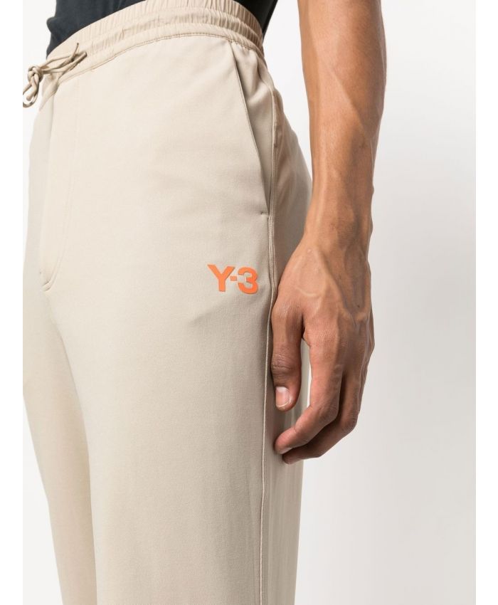 Y-3 - drawstring track pants