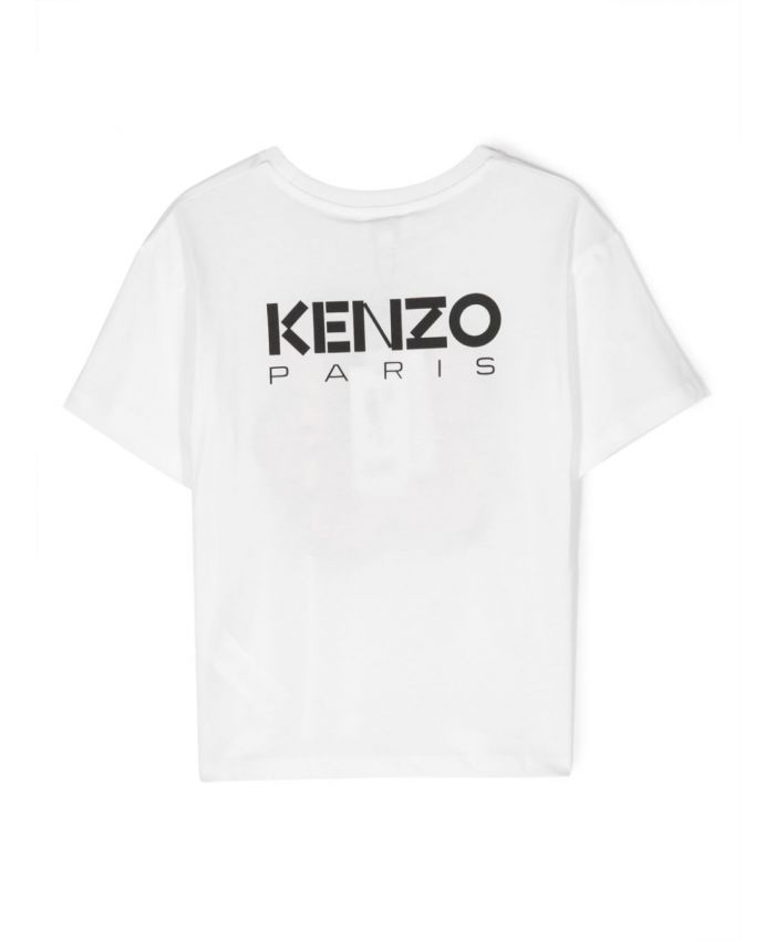 Kenzo Kids - Ikebana Iconic Boke organic cotton T-shirt
