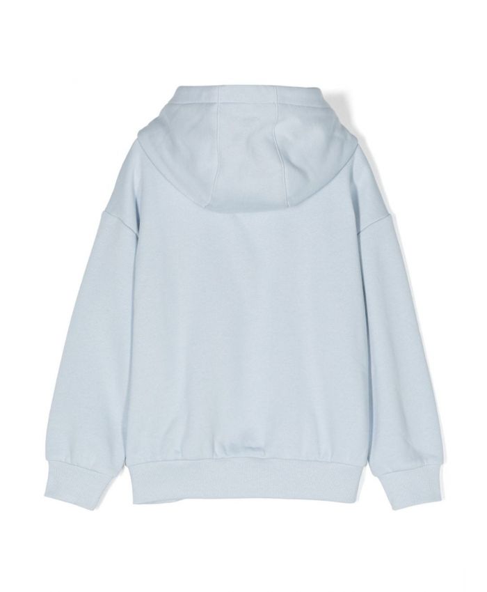 Kenzo Kids - logo-print cotton hoodie
