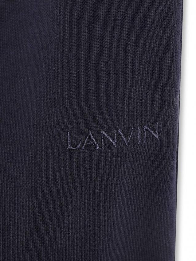Lanvin Kids - logo-embroidered organic-cotton track pants