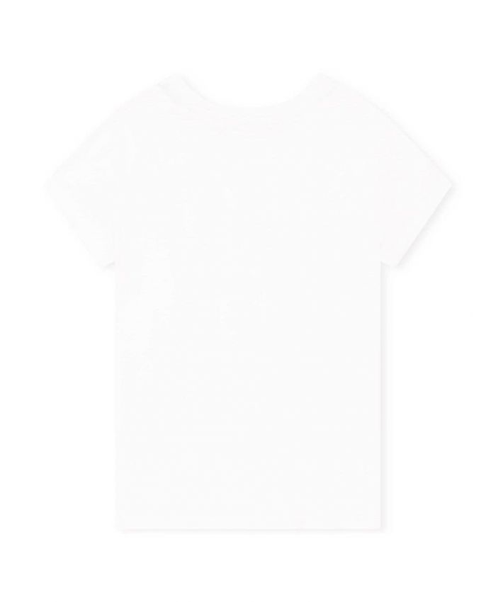 Lanvin Kids - logo-print round-neck T-shirt