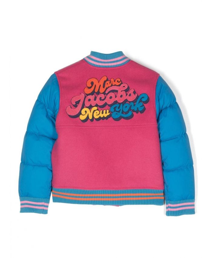 Marc Jacobs Kids - quilted bomber jacket