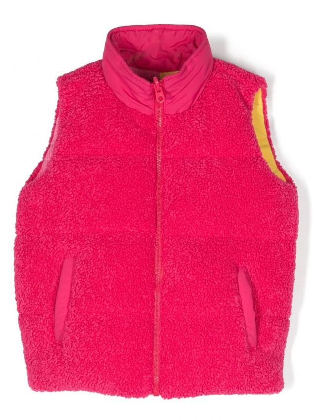 Marc Jacobs Kids - logo-embroidered reversible puffer jacket