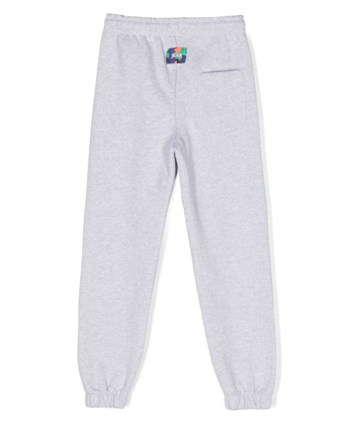 MSGM Kids - logo-print cotton track pants