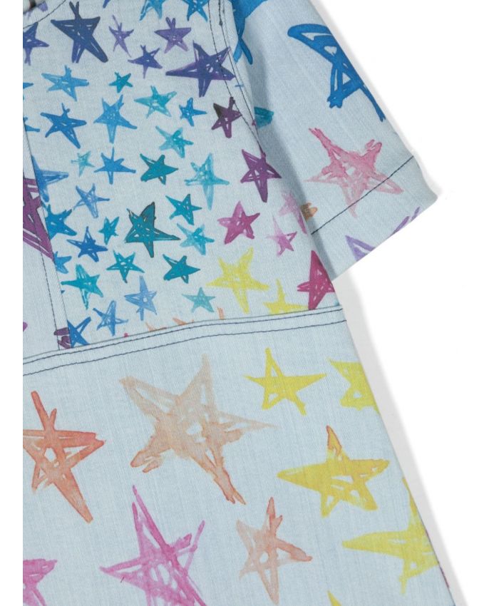 Stella McCartney Kids - star-print cotton dress