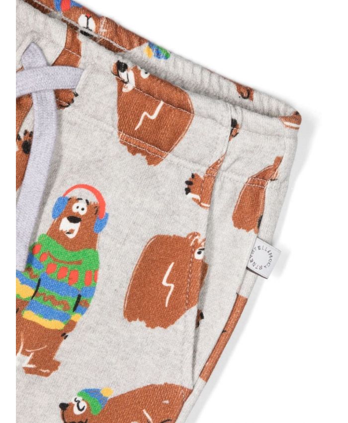 Stella McCartney Kids - Bear-print trouser set