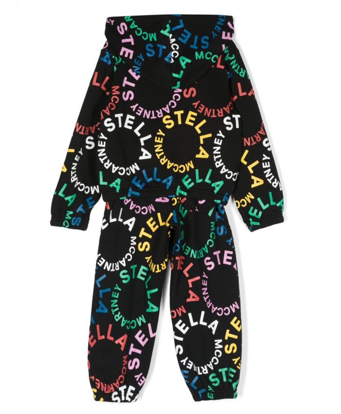 Stella McCartney Kids - logo-print cotton track suit