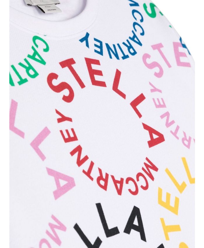 Stella McCartney Kids - Circular Logo-print cotton sweatshirt