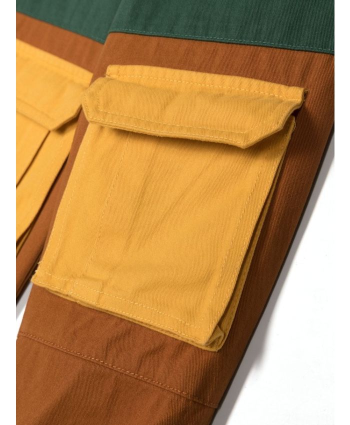 Stella McCartney Kids - colour-block cargo trousers