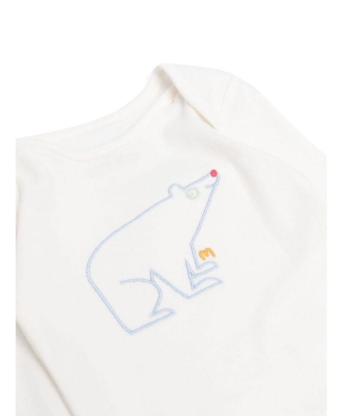 Stella McCartney Kids - logo-embroidered rompers (pack of seven)