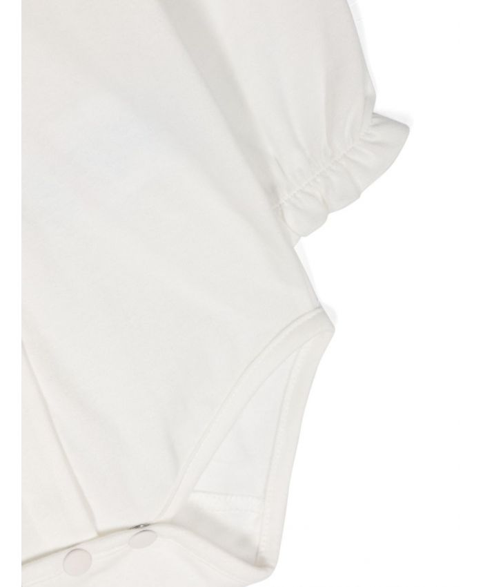 Tartine Et Chocolat - Mother-of-pearl ruffled collar embroidered body