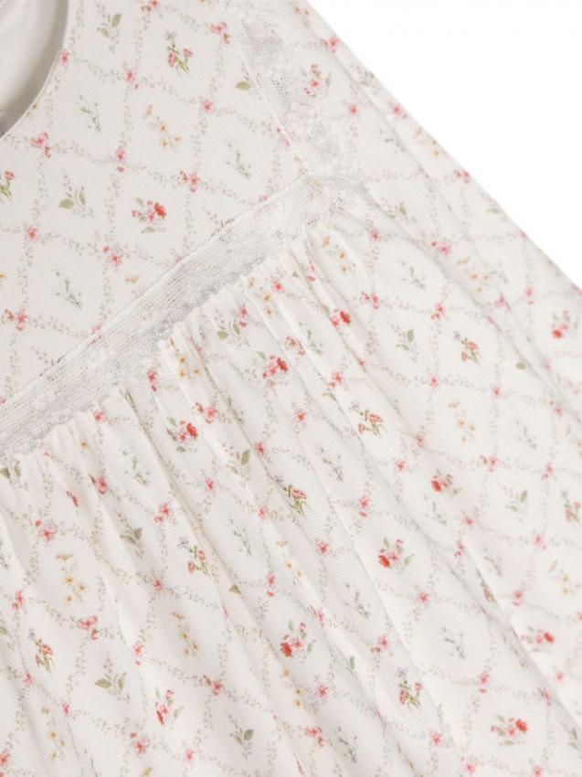 Tartine Et Chocolat - floral-print flared cotton dress