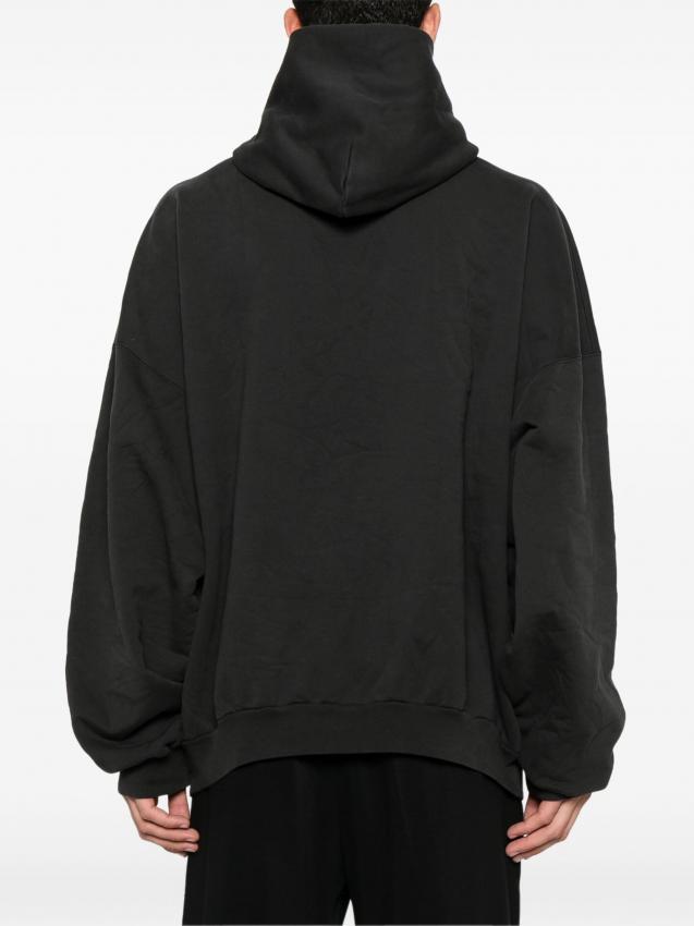 Balenciaga - logo-print hoodie