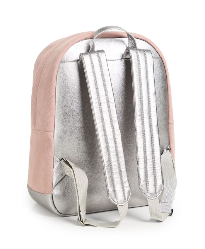 Brunello Cucinelli Kids - logo-print panelled backpack
