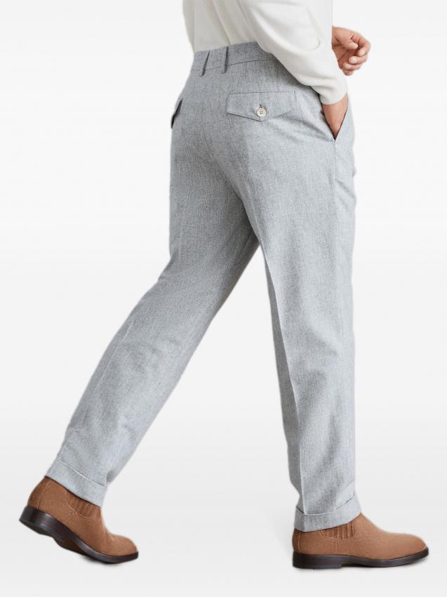Brunello Cucinelli - wool tailored trousers