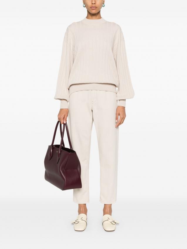 Brunello Cucinelli - rib-knit sweater