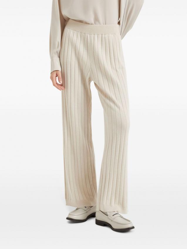 Brunello Cucinelli - Beige cashmere pants