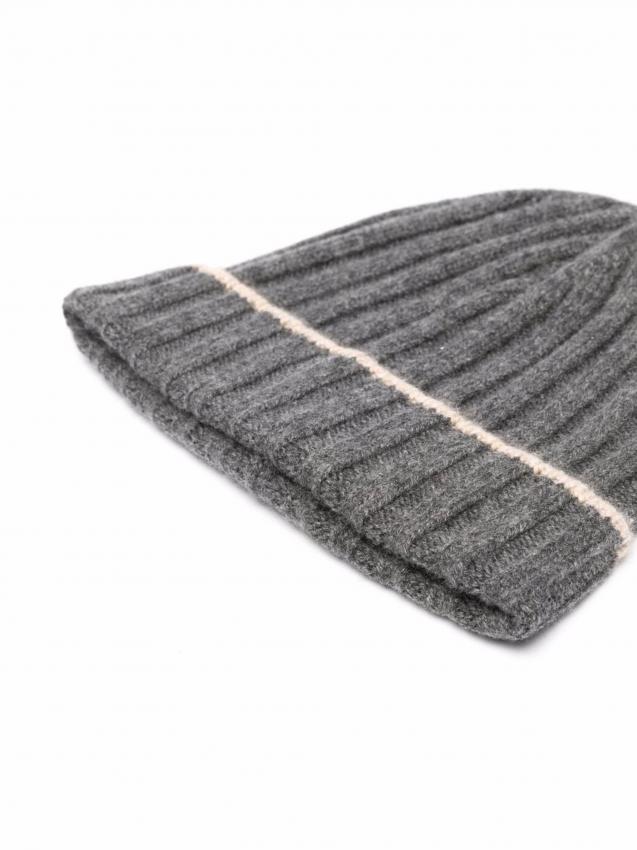 Brunello Cucinelli - cashmere two-tone beanie