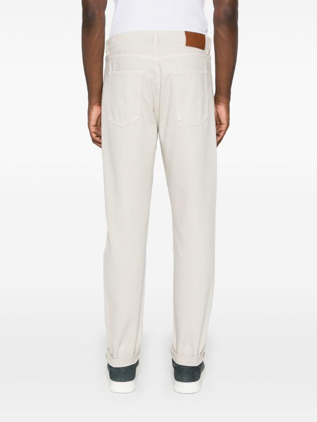 Brunello Cucinelli - mid-rise tapered jeans